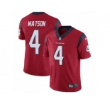 Men's Nike Houston Texans #4 Deshaun Watson Vapor Untouchable Limited Red Alternate NFL Jersey