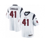 Men's Nike Houston Texans #41 Zach Cunningham Limited White NFL Jersey