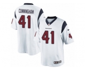 Men's Nike Houston Texans #41 Zach Cunningham Limited White NFL Jersey