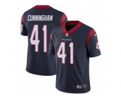 Men's Nike Houston Texans #41 Zach Cunningham Vapor Untouchable Limited Navy Blue Team Color NFL Jersey