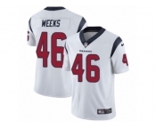 Men's Nike Houston Texans #46 Jon Weeks Vapor Untouchable Limited White NFL Jersey