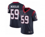 Men's Nike Houston Texans #59 Whitney Mercilus Vapor Untouchable Limited Navy Blue Team Color NFL Jersey