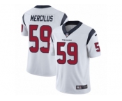 Men's Nike Houston Texans #59 Whitney Mercilus Vapor Untouchable Limited White NFL Jersey