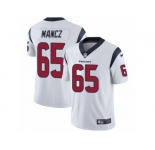 Men's Nike Houston Texans #65 Greg Mancz Vapor Untouchable Limited White NFL Jersey