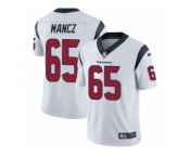 Men's Nike Houston Texans #65 Greg Mancz Vapor Untouchable Limited White NFL Jersey
