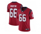 Men's Nike Houston Texans #66 Nick Martin Vapor Untouchable Limited Red Alternate NFL Jersey