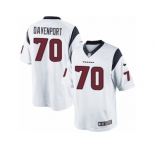 Men's Nike Houston Texans #70 Julien Davenport Limited White NFL Jersey