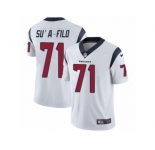 Men's Nike Houston Texans #71 Xavier Su'a-Filo Vapor Untouchable Limited White NFL Jersey