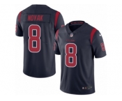 Men's Nike Houston Texans #8 Nick Novak Limited Navy Blue Rush NFL Jersey