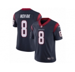 Men's Nike Houston Texans #8 Nick Novak Vapor Untouchable Limited Navy Blue Team Color NFL Jersey
