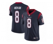Men's Nike Houston Texans #8 Nick Novak Vapor Untouchable Limited Navy Blue Team Color NFL Jersey