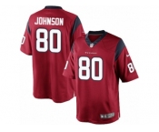 Men's Nike Houston Texans #80 Andre Johnson Limited Red Alternate NFL Jersey