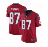 Men's Nike Houston Texans #87 Demaryius Thomas Red Alternate Vapor Untouchable Limited Player NFL Jersey