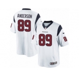 Men's Nike Houston Texans #89 Stephen Anderson Limited White NFL Jersey