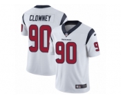 Men's Nike Houston Texans #90 Jadeveon Clowney Vapor Untouchable Limited White NFL Jersey