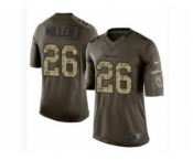 Nike Houston Texans #26 Lamar Miller Green Men's Stitched NFL Limited Salute to Service Jersey