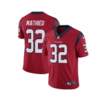 Nike Houston Texans #32 Tyrann Mathieu Red Alternate Men Stitched NFL Vapor Untouchable Limited Jersey