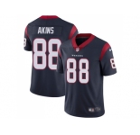 Nike Houston Texans #88 Jordan Akins Navy Blue Team Color Men Stitched NFL Vapor Untouchable Limited Jersey