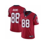 Nike Houston Texans #88 Jordan Akins Red Alternate Men Stitched NFL Vapor Untouchable Limited Jersey