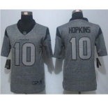 nike nfl jerseys houston texans #10 hopkins gray[nike Limited]
