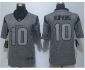 nike nfl jerseys houston texans #10 hopkins gray[nike Limited]