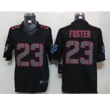 nike nfl jerseys houston texans #23 foster black[nike limited]