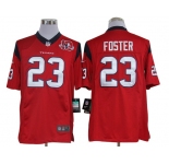 nike nfl jerseys houston texans #23 foster red[nike limited 10th patch]