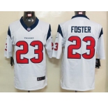 nike nfl jerseys houston texans #23 foster white[nike limited]