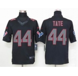 nike nfl jerseys houston texans #44 tate black[nike limited]