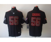 nike nfl jerseys houston texans #56 cushing black[nike limited]