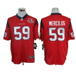 nike nfl jerseys houston texans #59 mercilus red[nike limited 10th patch]