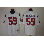 nike nfl jerseys houston texans #59 mercilus white[nike limited]