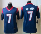 nike nfl jerseys houston texans #7 keenum blue[nike limited]