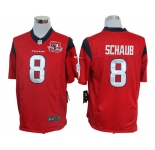 nike nfl jerseys houston texans #8 schaub red[nike limited 10th patch]