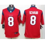 nike nfl jerseys houston texans #8 schaub red[nike limited]