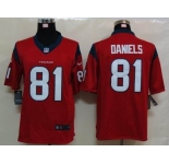 nike nfl jerseys houston texans #81 daniels ewd[nike limited]