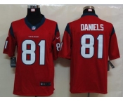 nike nfl jerseys houston texans #81 daniels ewd[nike limited]