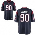 nike nfl jerseys houston texans #90 clowney blue[nike limited][clowney]