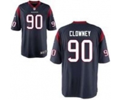 nike nfl jerseys houston texans #90 clowney blue[nike limited][clowney]