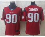 nike nfl jerseys houston texans #90 clowney red[nike limited][clowney]