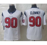 nike nfl jerseys houston texans #90 clowney white[nike limited][clowney]