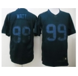 nike nfl jerseys houston texans #99 J.J. Watt navy blue[drenched limited]