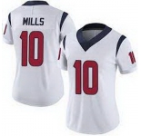 Women Houston Texans #10 Davis Mills White Vapor Untouchable Limited Stitched Jersey
