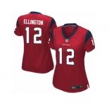 Women Nike Houston Texans #12 Bruce Ellington Game Red Alternate NFL Jersey