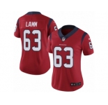 Women Nike Houston Texans #63 Kendall Lamm Red Alternate Vapor Untouchable Limited Player NFL Jersey