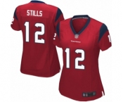 Women's Houston Texans #12 Kenny Stills Game Red Alternate Football Jersey