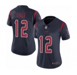 Women's Houston Texans #12 Kenny Stills Limited Navy Blue Rush Vapor Untouchable Football Jersey