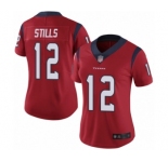 Women's Houston Texans #12 Kenny Stills Red Alternate Vapor Untouchable Limited Player Football Jersey