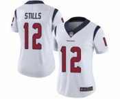 Women's Houston Texans #12 Kenny Stills White Vapor Untouchable Limited Player Football Jersey