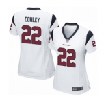 Women's Houston Texans #22 Gareon Conley Game White Football Jersey